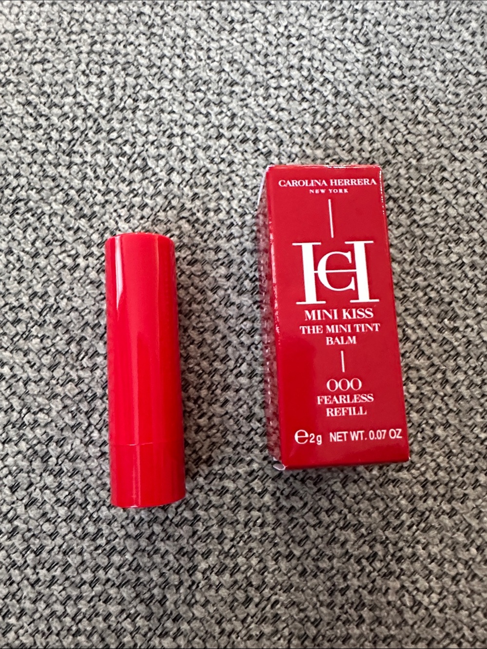 Carolina Herrera Mini Kiss Tint Balm cover only